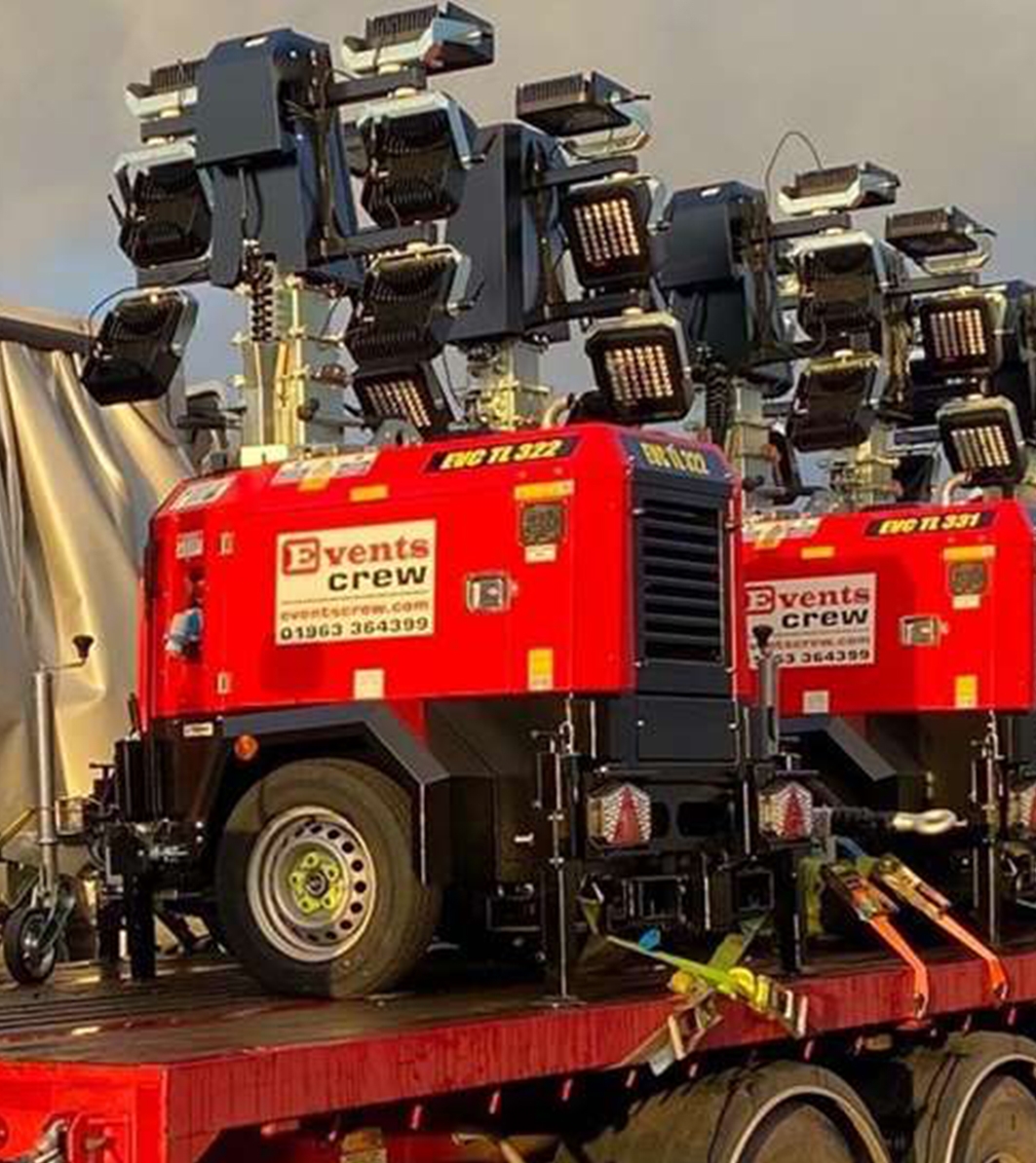 EVENT RENTER IN TRIME LIGHTING TOWERS ORDER