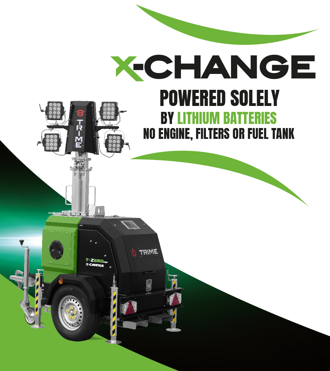 Trime to display ‘world-first’ lighting tower at Bauma